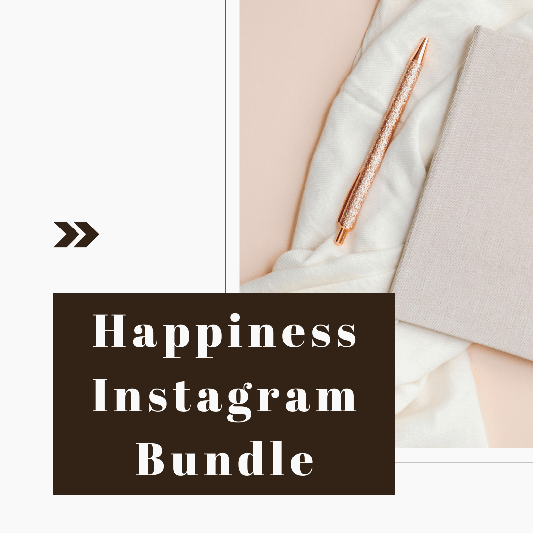 Happiness Instagram Bundle I Canvavorlagen I Erfolg Sichtbarkeit